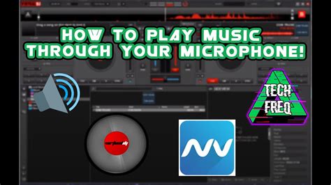 how to play music through microphone